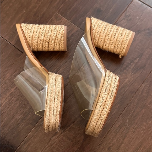 MERCEDES CASTILLO  clear heel sandals 7.5 - Picture 4 of 9